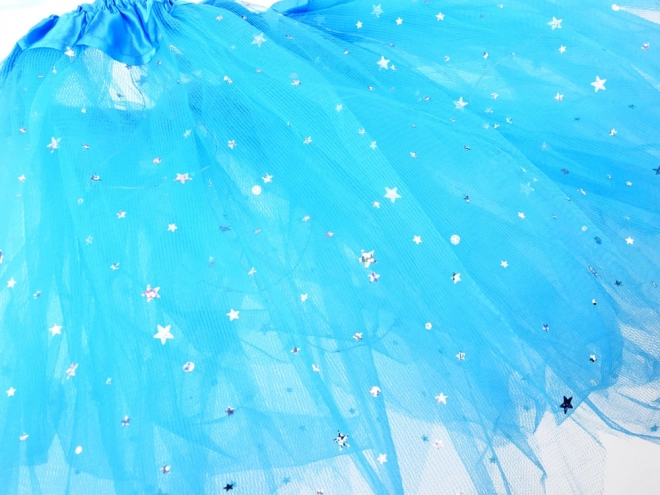 Costume luminoso per piccola fata blu