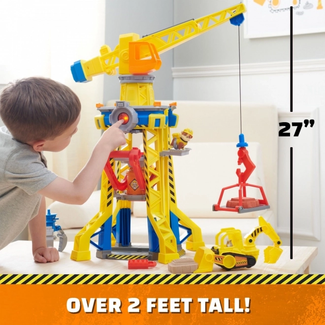 Set veicoli Paw Patrol Rubble e la sua squadra: Torre Gru