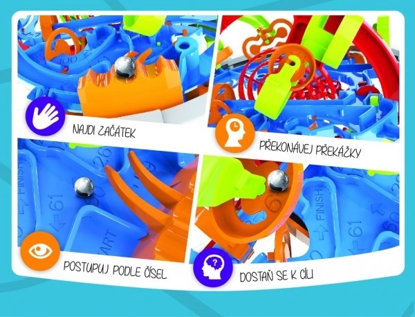 Hlavolam Sferico Educativo 3D con 100 Livelli