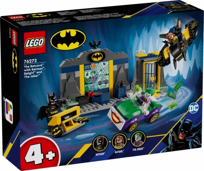 Caverna di Batman con Batman, Batgirl e Joker