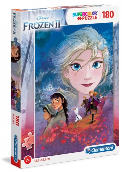 Puzzle Frozen 2 Regina Elsa Clementoni 180 pezzi