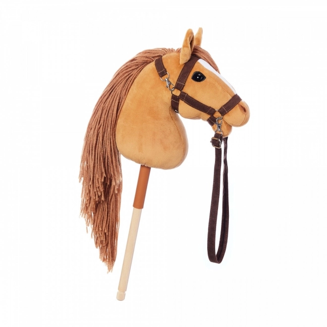 Cavallo di legno su bastone Hobby Horse HOPPIHORSE Marrone Castagno