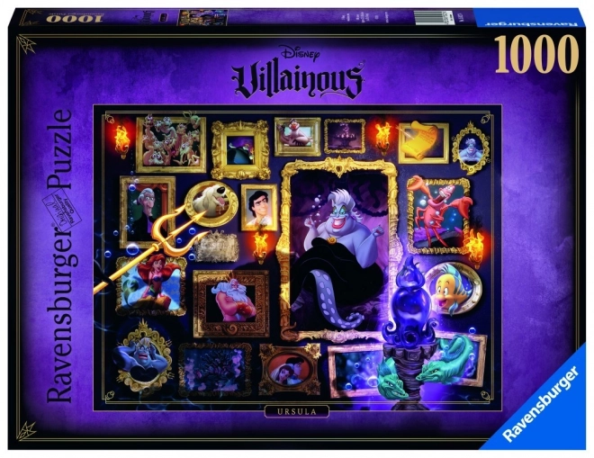 Puzzle Ravensburger Villainous: Ursula 1000 pezzi