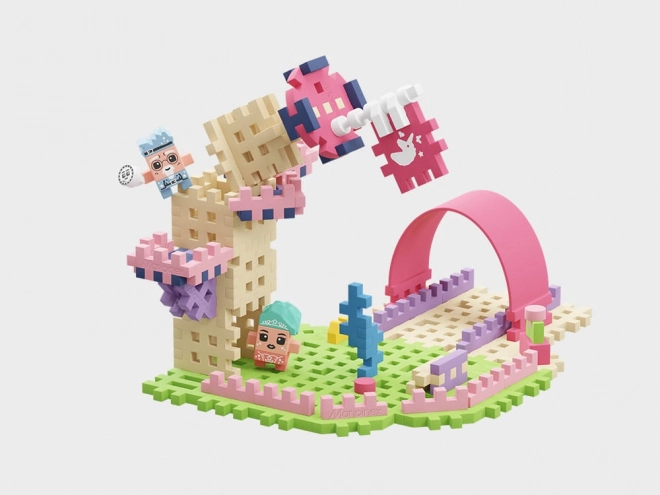 Blocchi Waffle Mini - Principessa: Torre Magica
