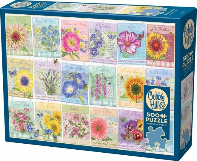 Puzzle Cobble Hill Pacchetto di Semi 500 Pezzi