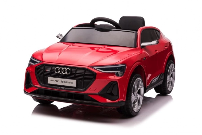 Audi E-Tron auto rosso a batteria QLS-6688