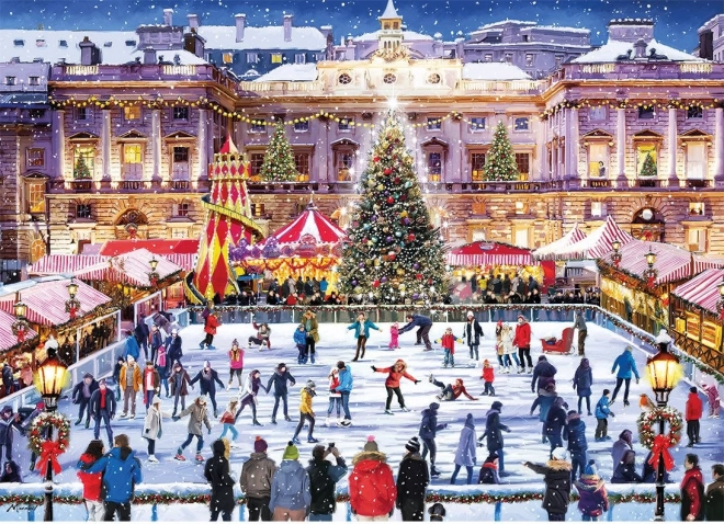 Puzzle Pattinaggio a Somerset House 1000 Pezzi