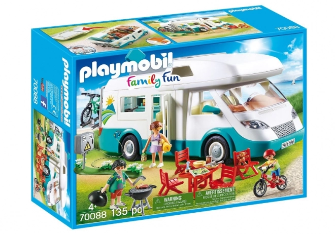 Set Figure Playmobil Auto da Campeggio