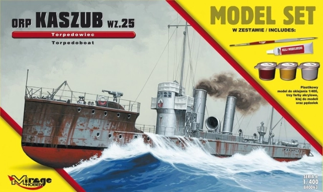 Modello di Nave Torpediniera Polacca ORP Kaszub 1935