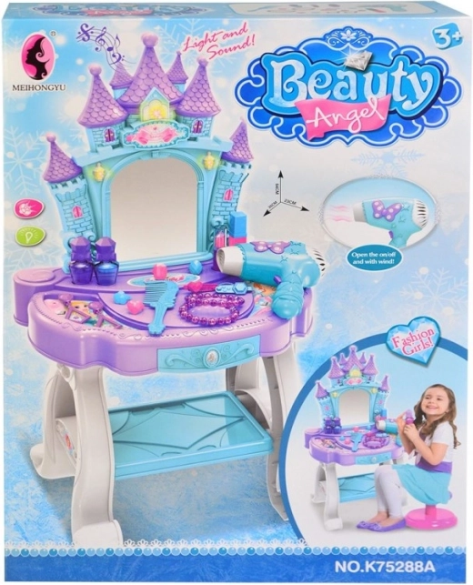 Tavolino da trucco per piccole principesse
