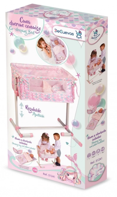 Lettino Neonato per Bambole con Funzione Co-Sleeping Ocean Fantasy 2021