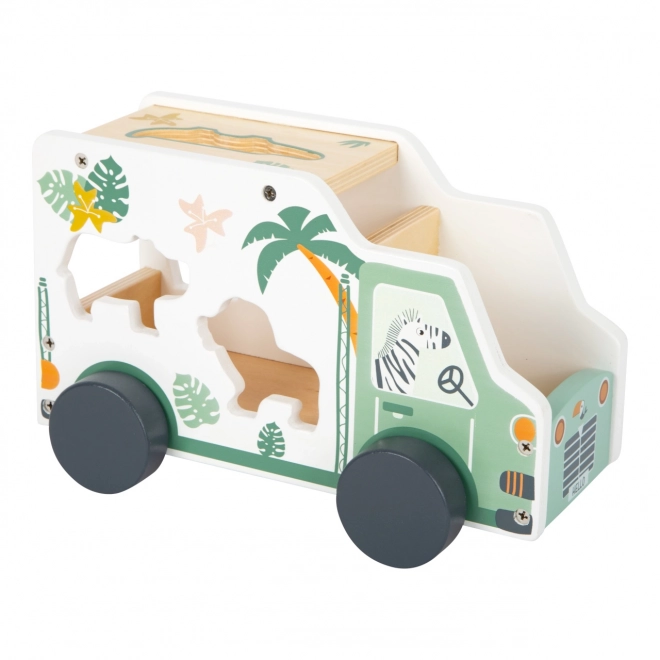 Safari camioncino ad incastro Small Foot