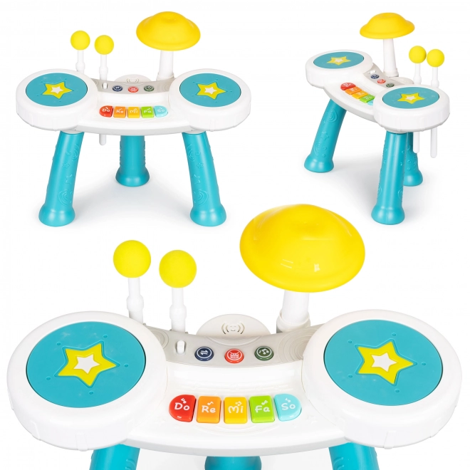 Batteria e piano per bambini 2 in 1