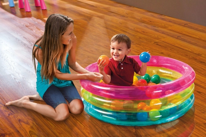50 palline colorate incluse nella confezione