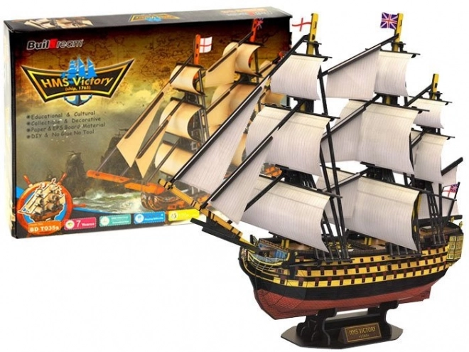 Puzzle 3D nave HMS Victory