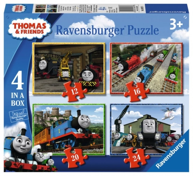 Puzzle 4 in 1 Trenino Thomas