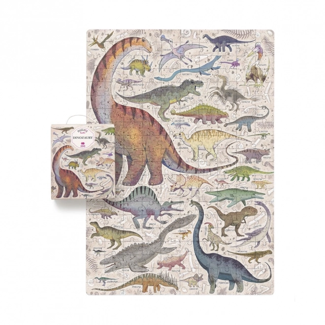 Puzzle 200 pezzi CzuCzu Dinosauri