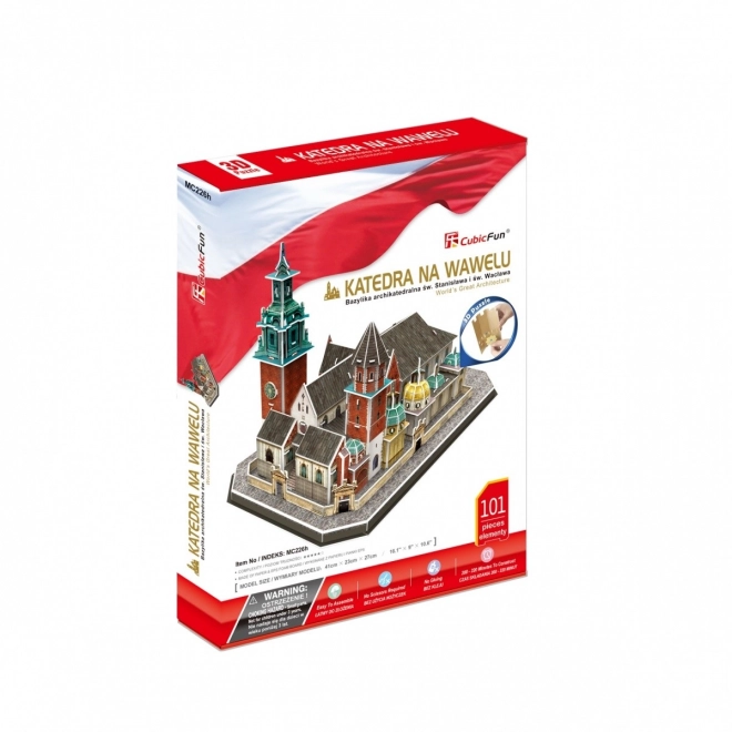 Puzzle 3D Cattedrale sulla Collina di Wawel