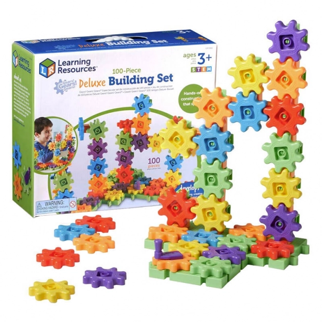 Set deluxe di costruzioni 100 pezzi Learning Resources