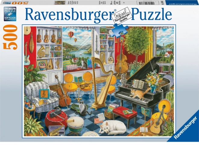 Puzzle Sala Musicale 500 pezzi Ravensburger