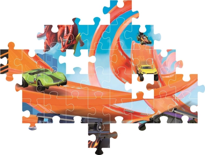 Motivo dinamico Hot Wheels che diverte i bambini