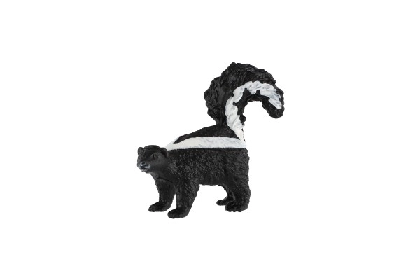 Skunk Americano Trucciolato in Plastica 5cm