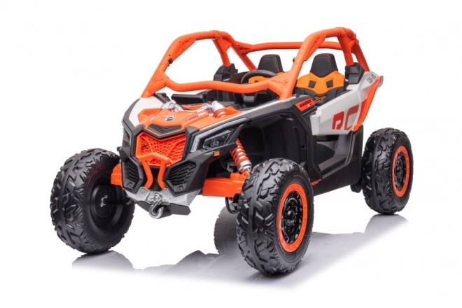 Auto elettrico Buggy Can-Am 4x4 arancione