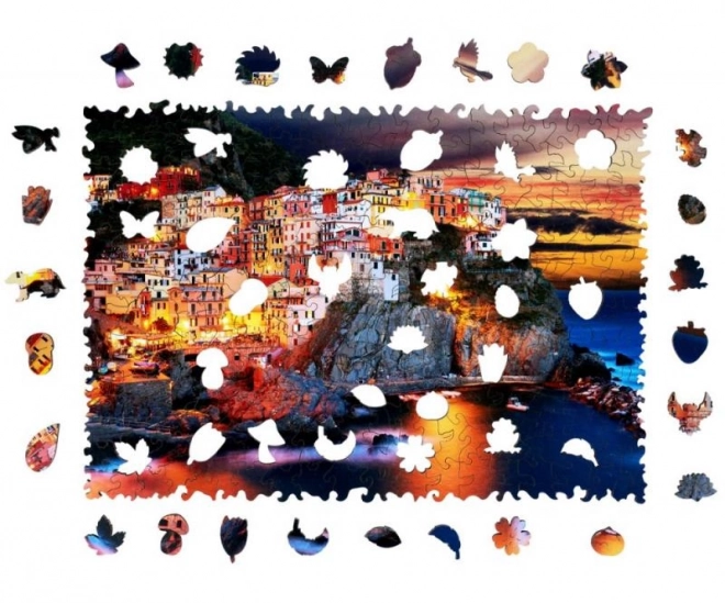 Puzzle in legno Manarola in Italia 250 pezzi