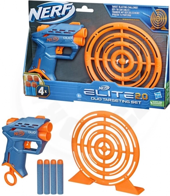Set Bieberi Nerf Elite 2.0 Duo Target