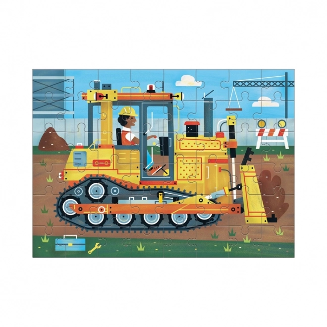 Puzzle Bulldozer 48 Pezzi