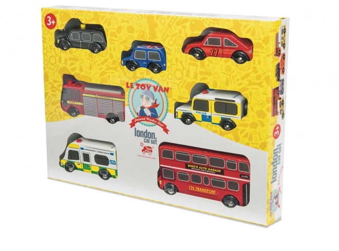 Set di Veicoli in Legno di Londra Le Toy Van