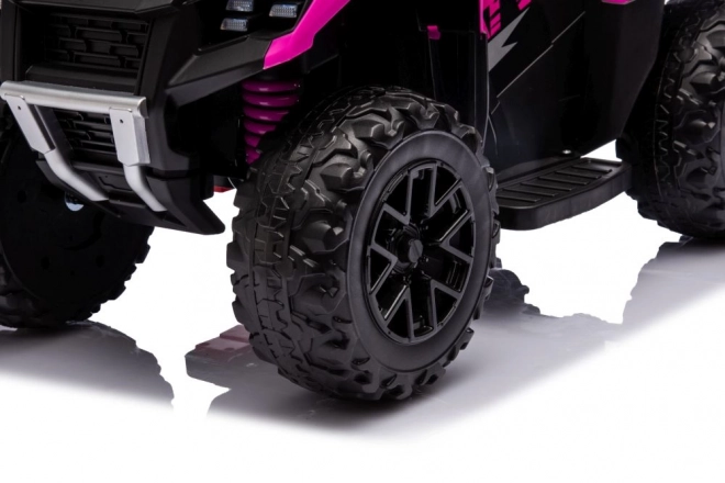 Quad elettrico per bambini explorer rosa