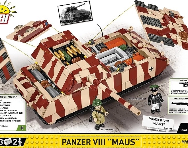 Costruzioni Panzer VIII Maus