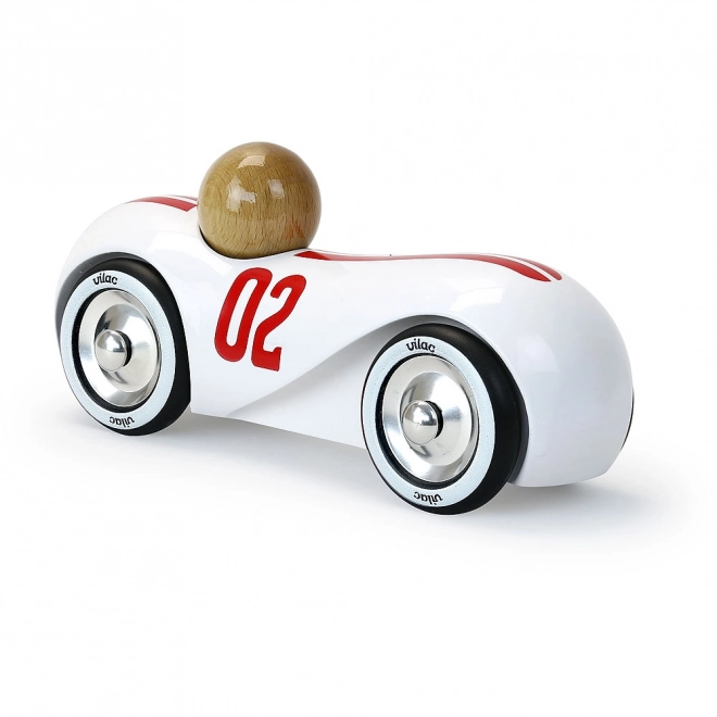 Auto in legno Streamline vintage bianco