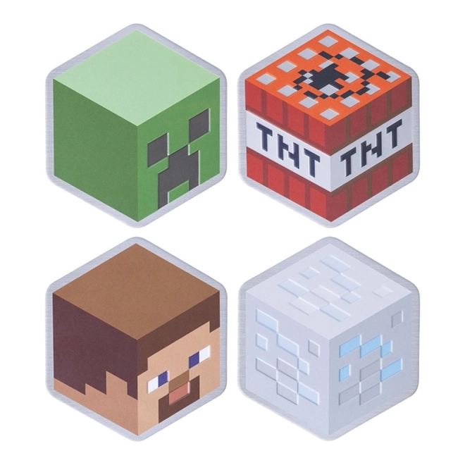 Set di sottobicchieri Minecraft