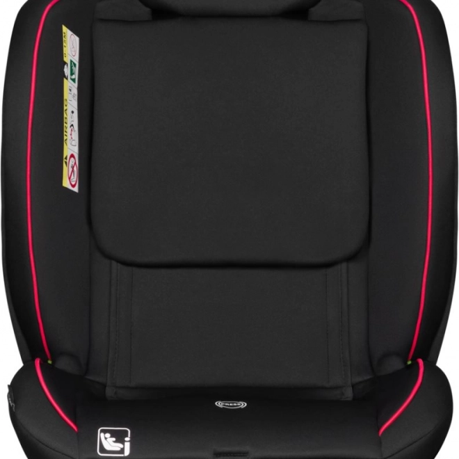 Seggiolino Auto per Bambini Lionelo Aart i-Size Nero Rosso 40-150 cm