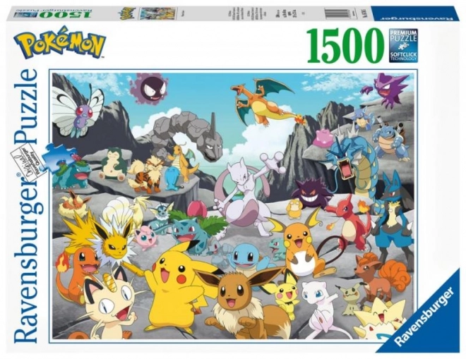 Puzzle Pokémon 1500 pezzi da Ravensburger