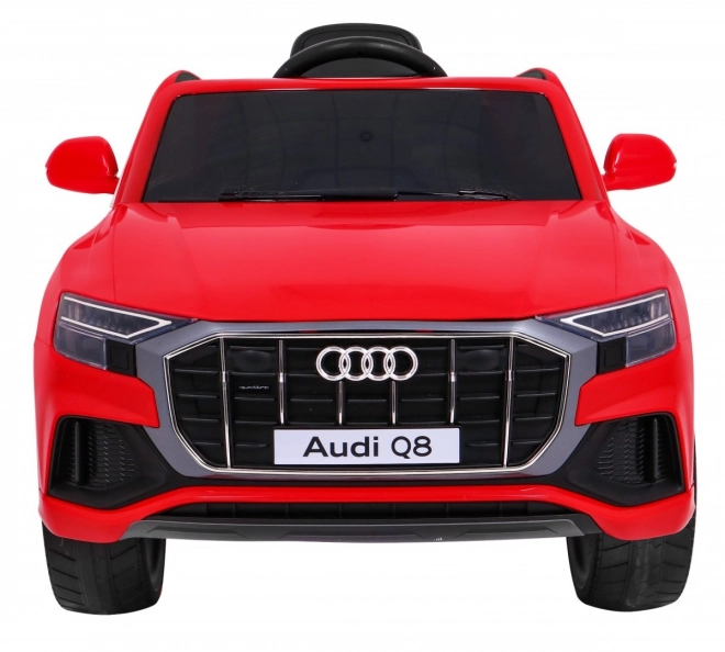 Audi Q8 Sollevatore per bambini batteria Rosso + Telecomando + EVA + Avvio lento + MP3 USB + LED