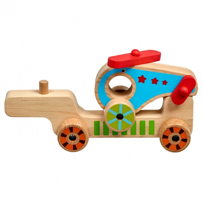 Il mio primo camion in legno - Puzzle 4 pezzi