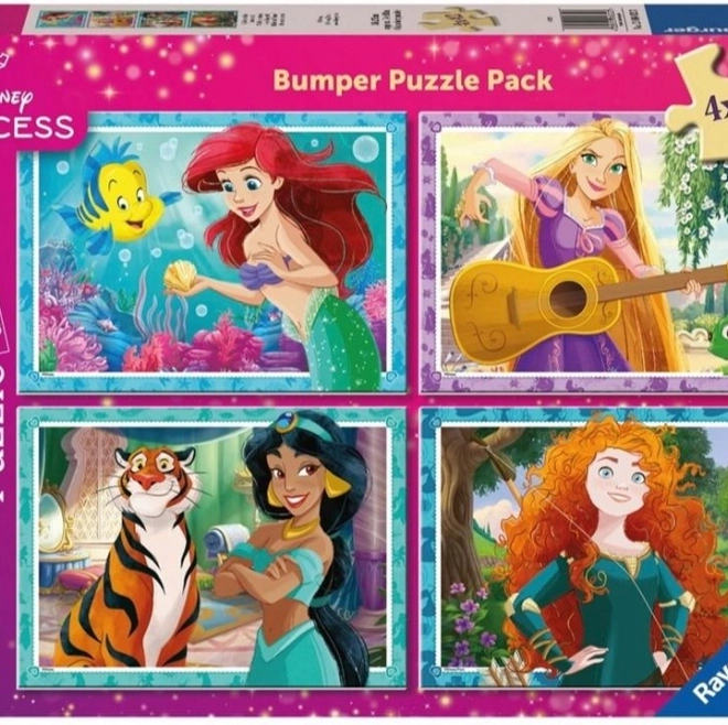Puzzle Principesse Disney 4x42 pezzi