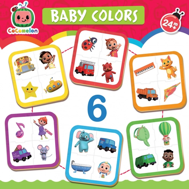 Puzzle Baby Cocomeelon: Impara I Colori