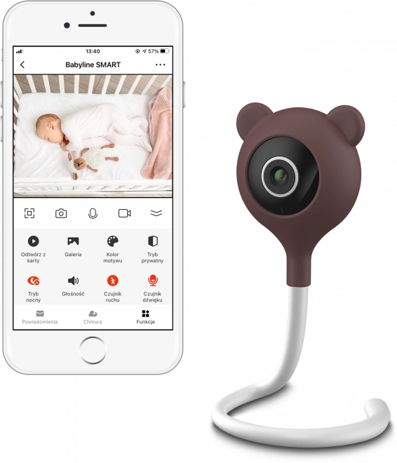 Videocamera per bambini Babyline Smart di Lionelo