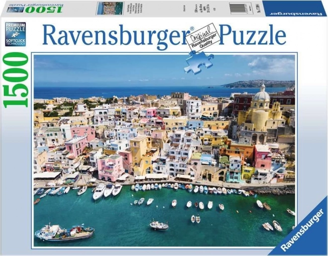 Puzzle Ravensburger Isola di Procida Italia 1500 Pezzi