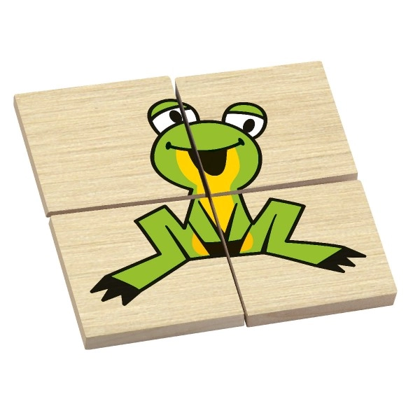 Pezzi grandi e sicuri 4 × 4 × 0,6 cm