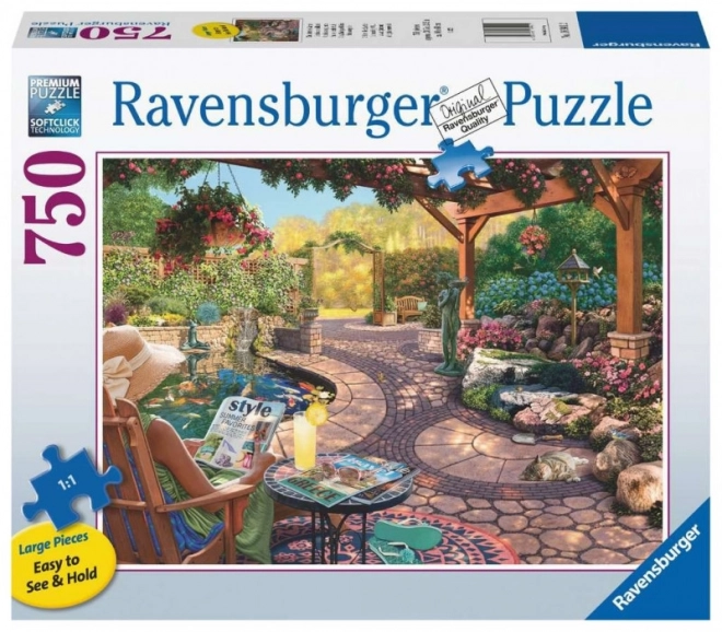 Puzzle Ravensburger - Bellezza del Cortile 750 Pezzi