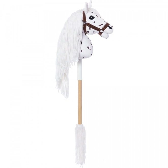 Hobby Horse HOPPIHORSE A4 Leopard - bianco