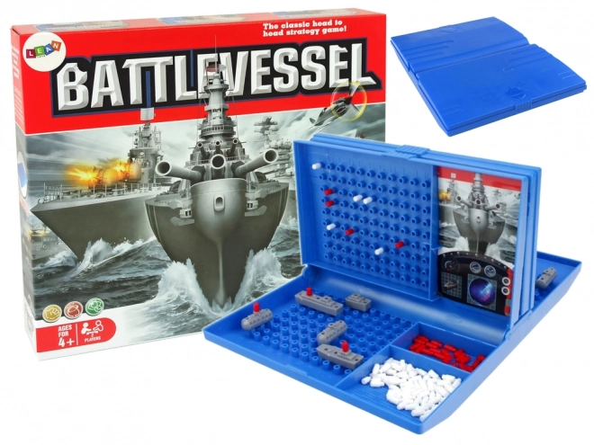 Gioco di strategia Battaglia navale valigetta blu