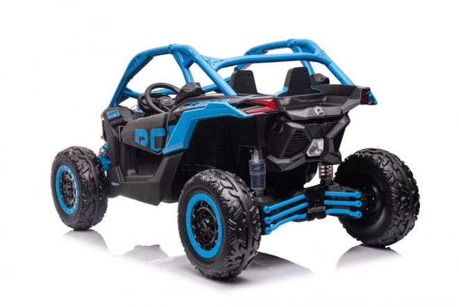 Auto elettrico per bambini Buggy Can-Am RS blu