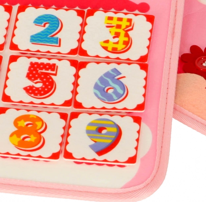 Zaino sensoriale Montessori rosa