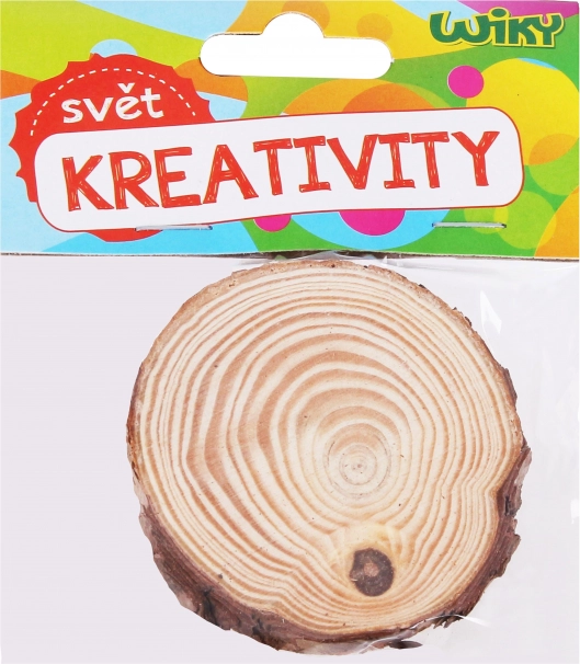 Rotelle di legno per creatività